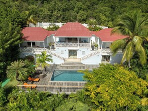 Drone captures of the property.