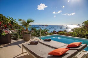 Heated swimming pool, large shaded but bright terrace with chairs and deckchairs. Gas barbecue. 
