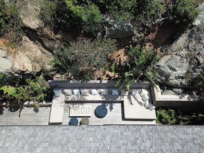 Aerial captures of the property. 