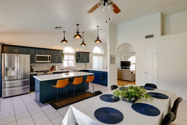 Chandler Vacation Rental | 3BR | 2BA | 1,713 Sq Ft | Step-Free Access