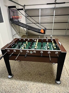 Foosball · Basketball 