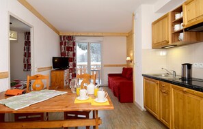 Make a meal in your kitchenette.