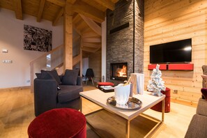 Relax and rejuvenate in the cozy living room.
