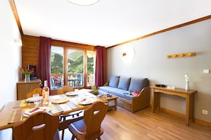 You will love the open living area.