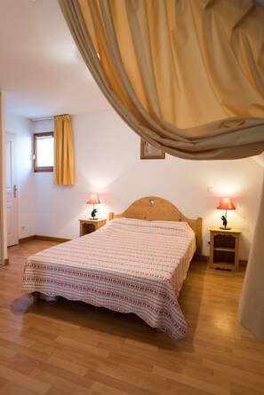 Drift to sleep in a comfortable bed after a wonderful day outside.