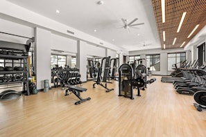 Fitnessbereich