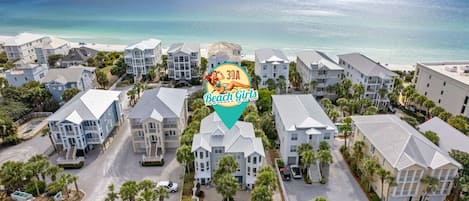 The preferred mode of transportation from 30A Rosemary Beach to Grayton, Blue Mountain Beach, and Santa Rosa Beach is a combination of flip flops and bikes!