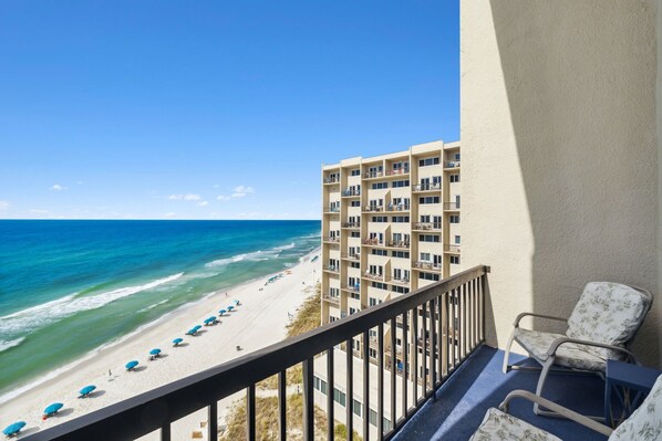 Breathtaking Gulf views.