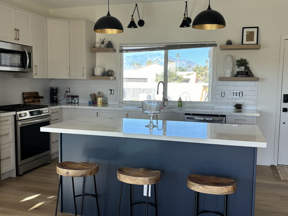 Desert Oasis with Pool + Mtn Views! + Golf