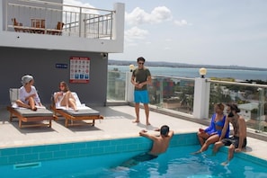 Takterrasspool