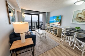 Large Living Area with Views of the Ocean, Beautifully Decorated