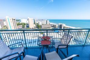 Large Balcony, Great Views!