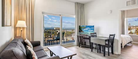 Living Room with Gulf Views