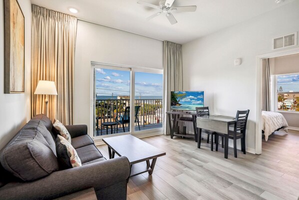 Living Room with Gulf Views