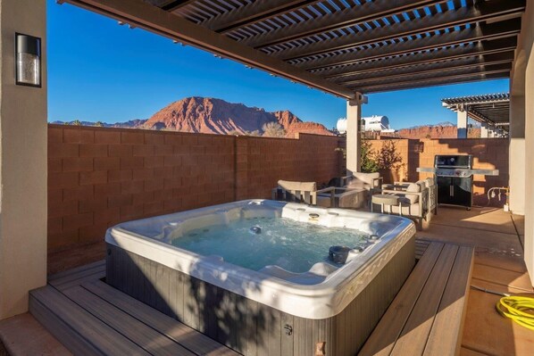 Bubbelpool utomhus