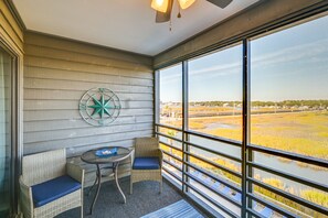 Screened Balcony | Sunset Views