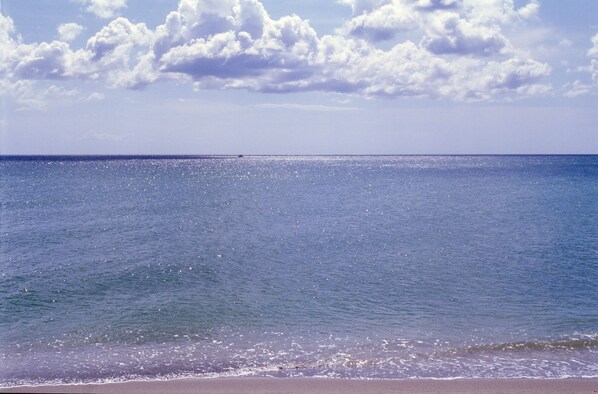 View of the Gulf of Mexico right in front of the beach access.