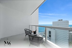 "The room has beautiful views of the beach and city. it was super clean and spotless. The hotel was right on the beach and had an amazing gym." -Daniel O.