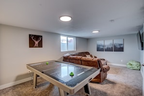 Air Hockey & Downstairs Play Room