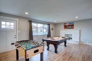 Foosball and Billiards
