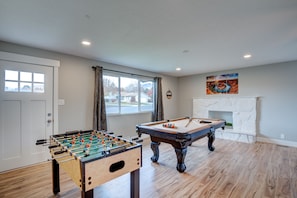 Foosball and Billiards