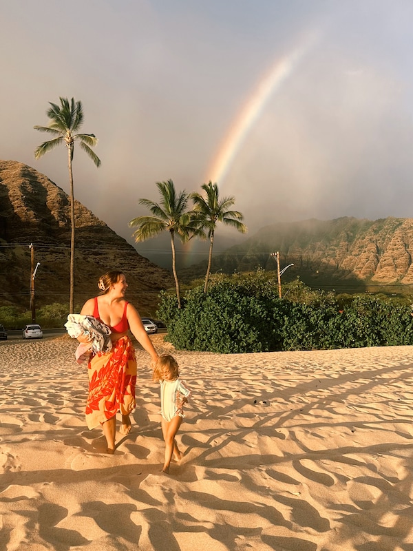 Makaha Beach Park - 5 minute drive away.