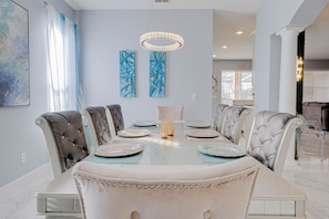 Dining Room, Dining Table, Furniture, Indoors, Table