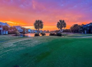 Beautiful Lowcountry Sunsets on the 5th Green