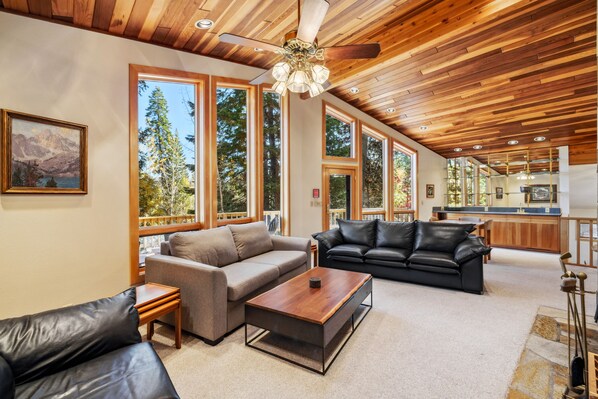 Upper level living area