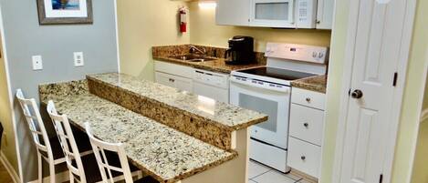 Fully Stocked Kitchen