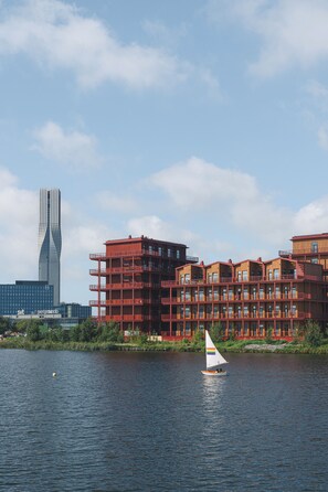 Fassade der Unterkunft