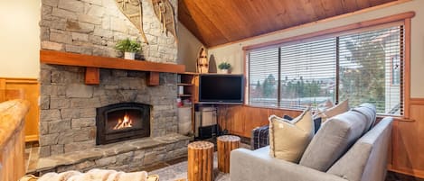 Living area: Pull-out sofa
