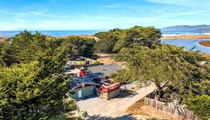 A birds eye view of your beachy haven