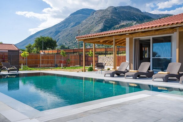 Beautiful villa with private pool and terrace with panoramic views