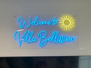 Welcome to Villa Bellissimo! Your home away from home.