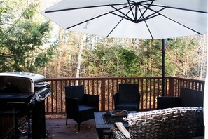 Great back porch and large backyard!
