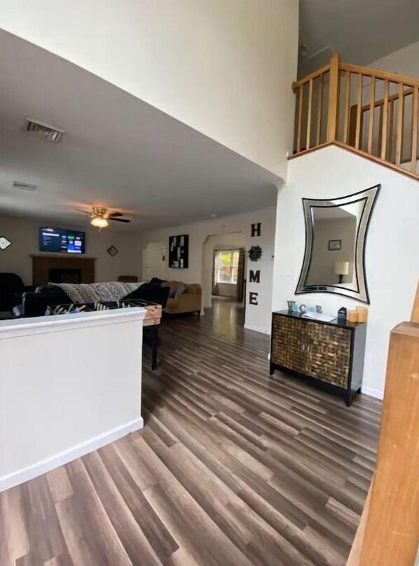 Beautiful spacious living room!
