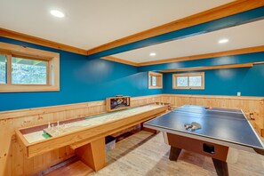 Game Room | 1st Floor | Convertible Ping-Pong & Pool Table | Darts