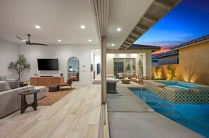 Where luxury meets relaxation—right by the pool.
