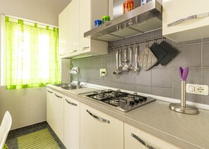 Living room with kitchen-Mandorlo-Elba Island