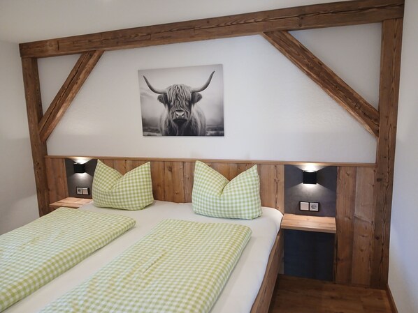 FeWo Nr. 5 Götschen für 1-2 Pers., 1 Schlafzimmer, Wohnküche, Balkon-Schlafzimmer