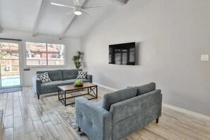 Living Area 2- Seating area in family room to relax and watch TV.