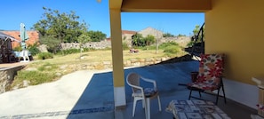 Studio Experience backyard view