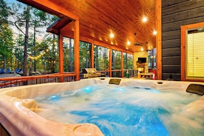 Bain à remous extérieur