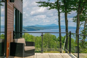 Terrace and spectacular view, summer