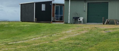 View of the two sleeping cabins