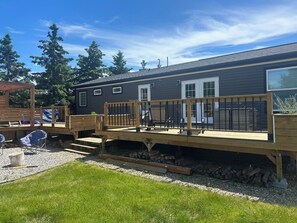 Rear deck