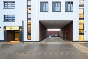 Fassade der Unterkunft