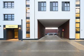 Fassade der Unterkunft