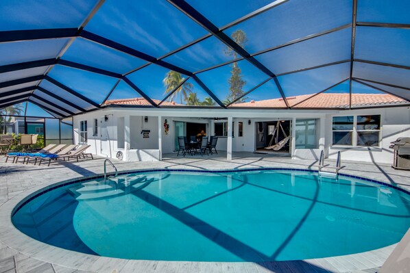 breathtaking views of the 8 Lakes, south facing with heated pool